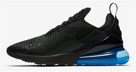 nike air max 270 black and blue